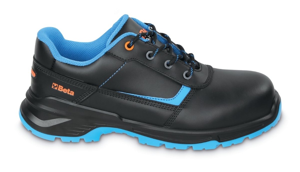 [072020636] Scarpe basse in pelle liscia idrorepellente Beta 7202BP 36