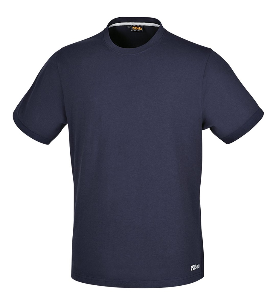 [075530302] T-shirt work in cotone jersey 150 gr, blu Beta 7553BL M