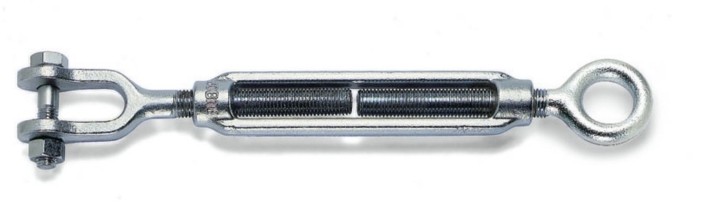 [080100030] Tenditori ad occhio e forcella zincati Beta 8010Z M30