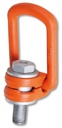 [080490324] Golfare maschio per sollevamento con staffa disassata, acciaio legato ad alta resistenza Beta 8049V M24-35