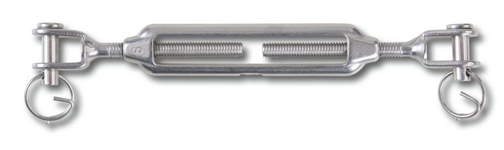 [082090224] Tenditore a due forcelle inox AISI 316 Beta 8209 M24