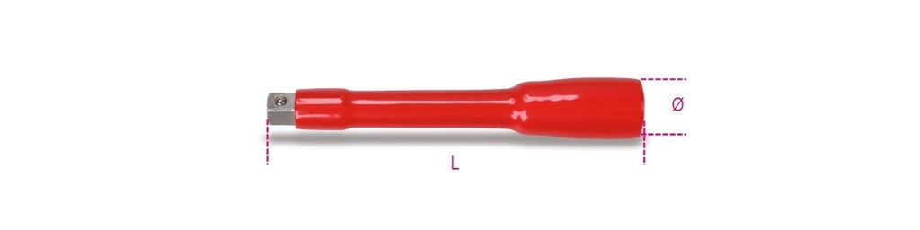[009100804] Prolunga quadro maschio e femmina 3/8" Beta 910MQ/21