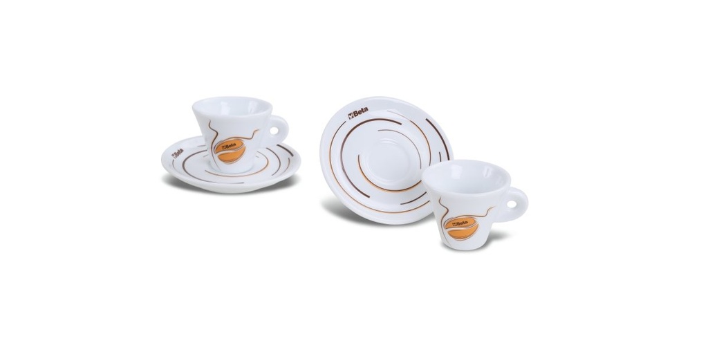 [095270001] Set 6 tazzine caffè Beta 9527 6T