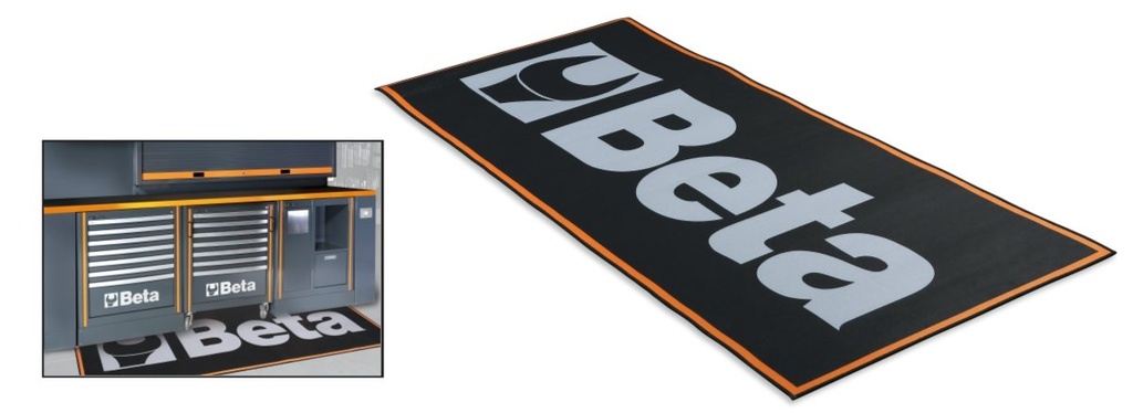 [095620400] Tappeto con logo BETA 200x80 cm Beta 9562P2