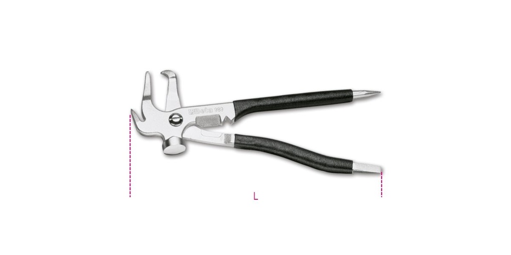 [009890001] Pinza combinata per equilibratura ruote Beta 989