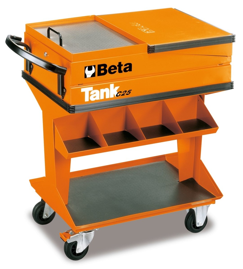 [025000001] Carrello Tank con mensola Beta C25