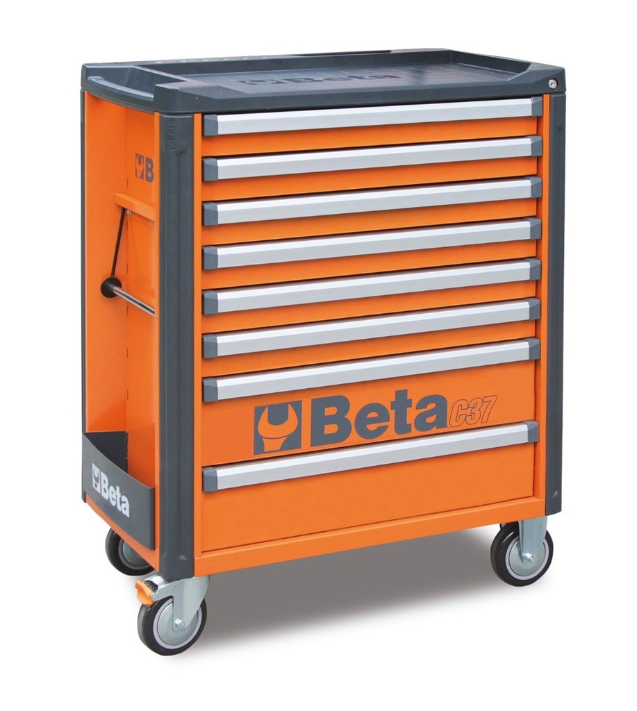 [037000083] Cassettiera porta attrezzi con 8 cassetti Beta C37/8-R