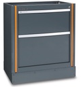 [055000202] Modulo fisso con 2 cassetti per arredo officina Beta C55M2