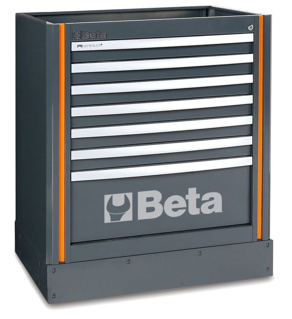 [055000203] Modulo fisso con 7 cassetti per arredo officina Beta C55M7