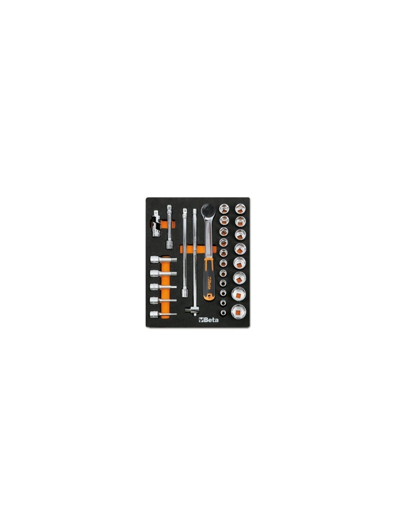 [024500082] Termoformato morbido con assortimento di utensili Beta M82