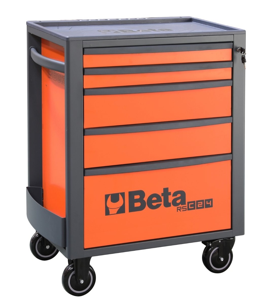 [024004053] Cassettiera porta attrezzi con 5 cassetti Beta RSC24/5-R