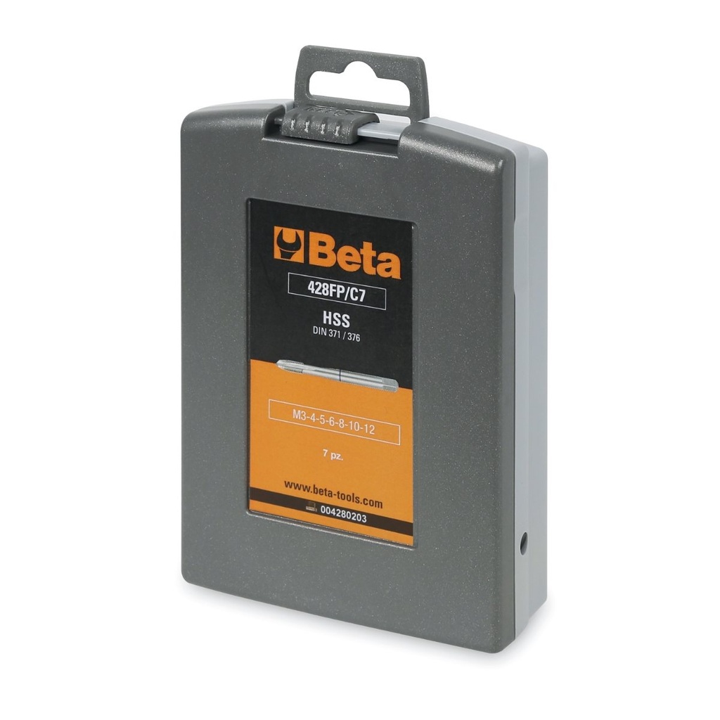 Assortimento di 7 maschi a macchina 428FP Beta 428FP/C7