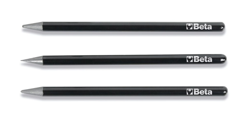 Astuccio da tre matite nere in full grafite Beta 9592MG/3