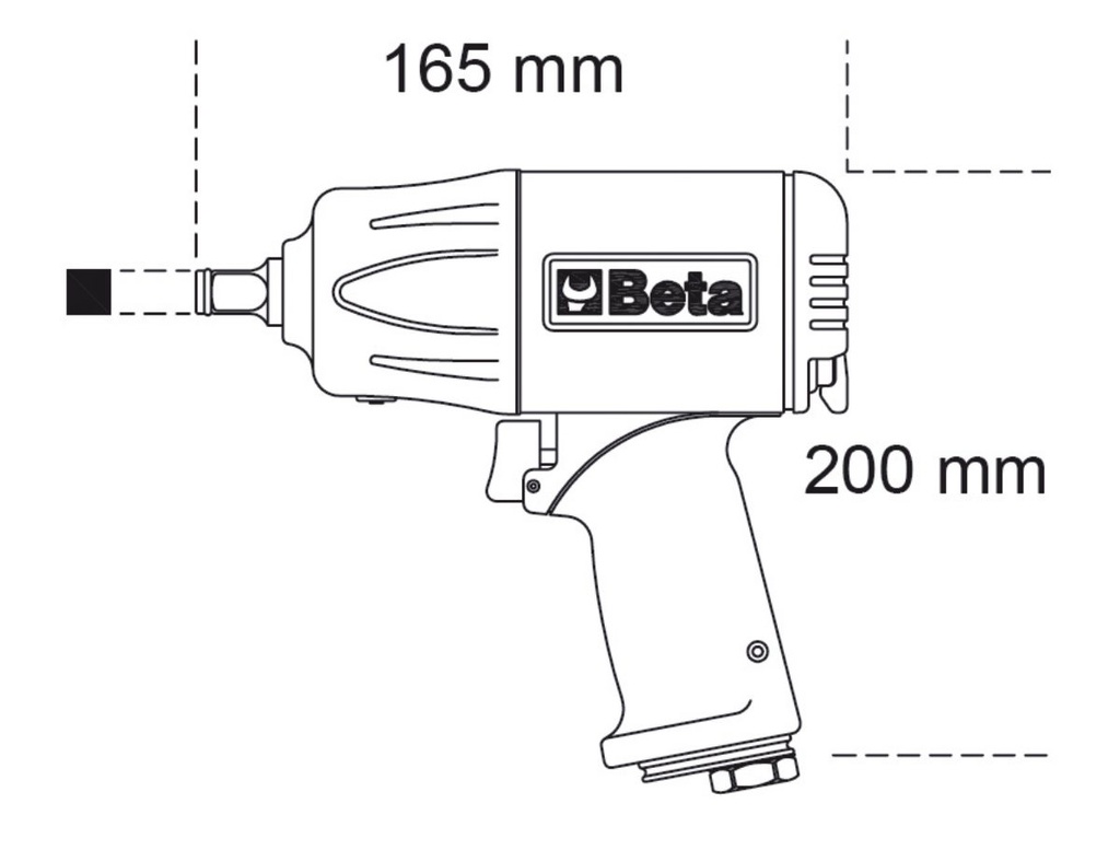 Avvitatore reversibile compatto Beta 1928XM