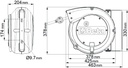 Avvolgitore automatico con cavo 3Gx1,5 mm² Beta 1844 10-H05