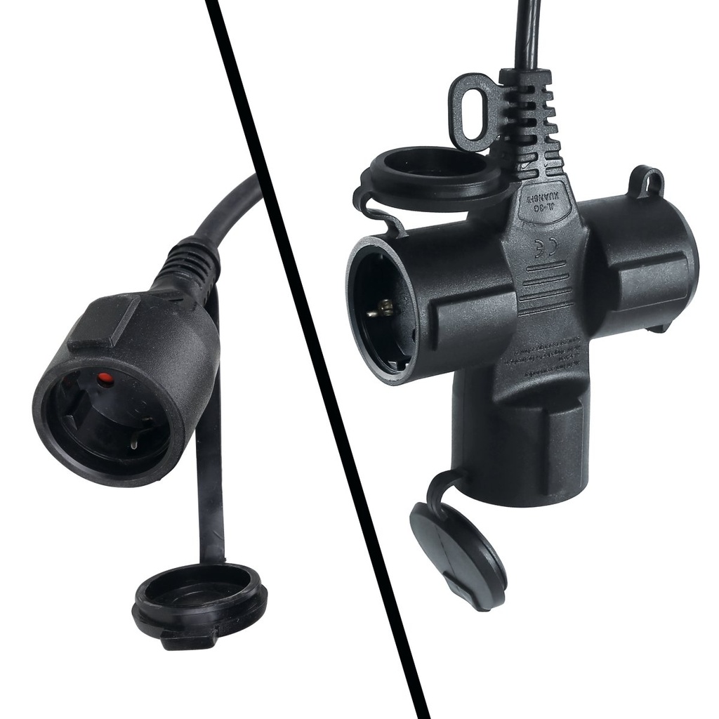 Avvolgitore automatico con cavo 3Gx1,5 mm² con presa SCHUKO Beta 1844 15-H05/SCK