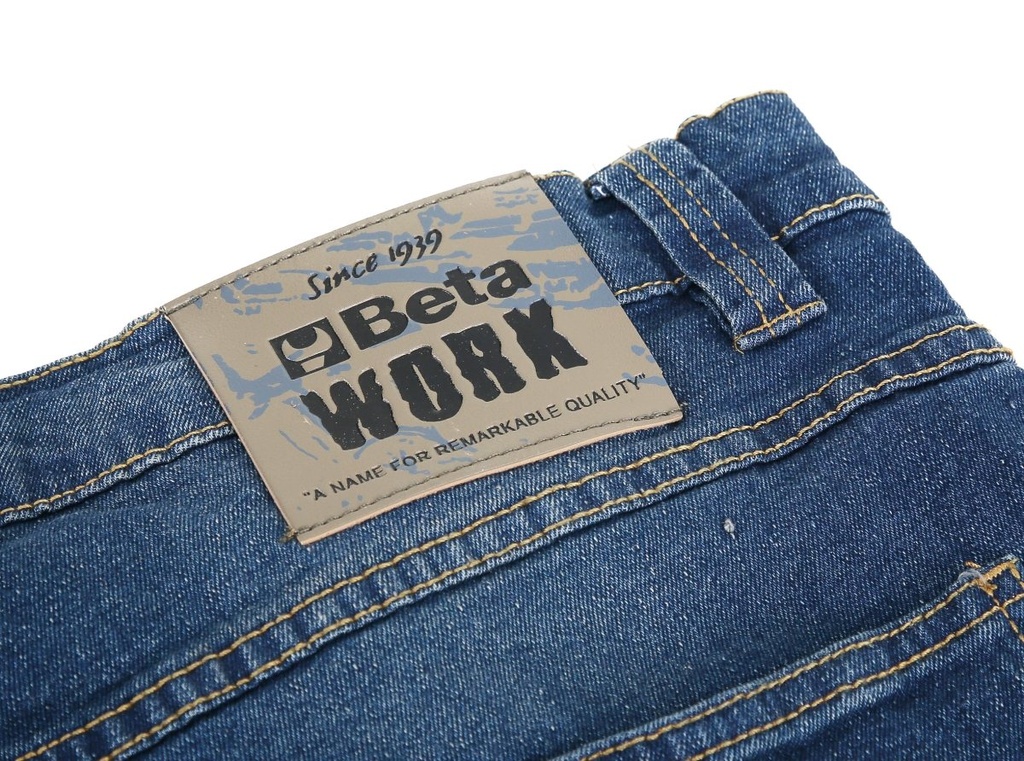 Bermuda jeans da lavoro elasticizzati Beta 7529 XXL