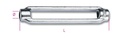Canaule per tenditori zincate Beta 8001Z M10