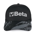 Cappellino Beta nero, design classico con visiera curva Beta 7982N