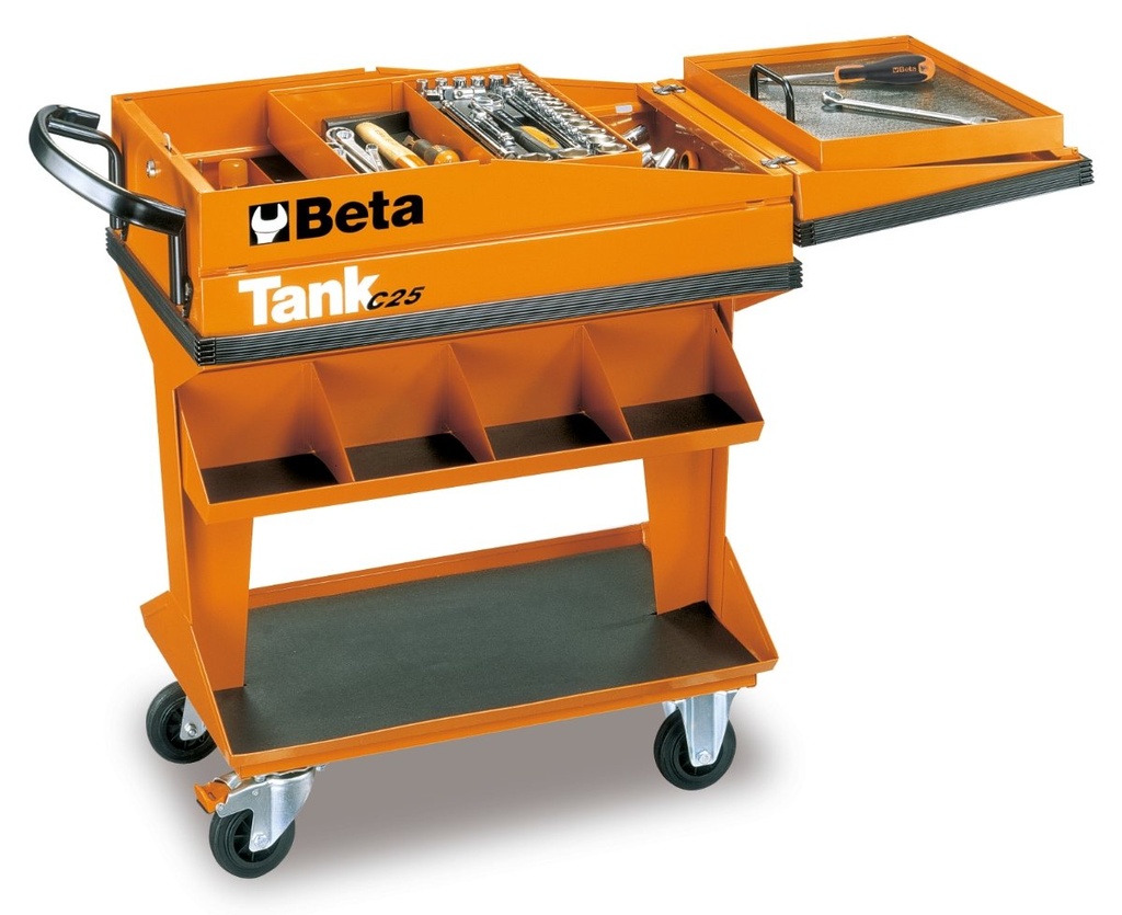 Carrello Tank con mensola Beta C25