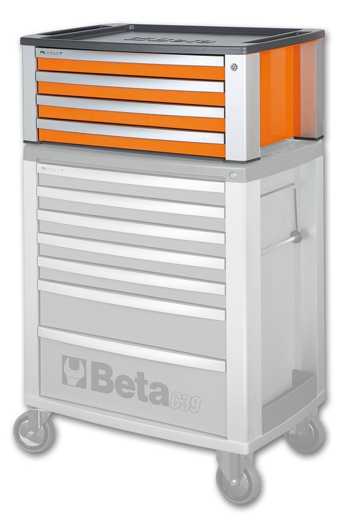 Cassettiera porta attrezzi con 4 cassetti Beta C39T-G