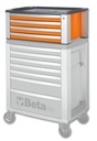 Cassettiera porta attrezzi con 4 cassetti Beta C39T-R