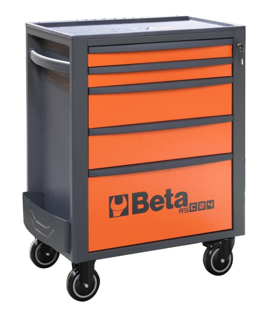 Cassettiera porta attrezzi con 5 cassetti Beta RSC24/5-R