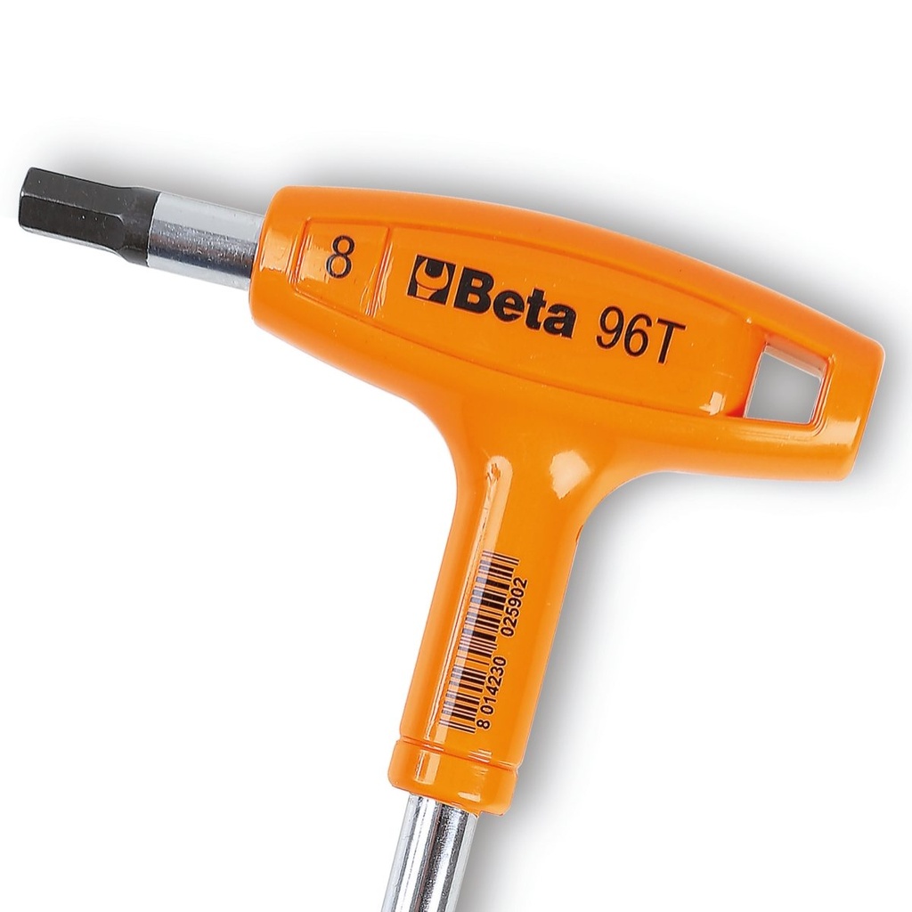 Chiave maschio esagonale con impugnatura Beta 96T 5