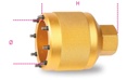 Chiave per tappi forcelle Ohlins elettroniche Beta 3074O