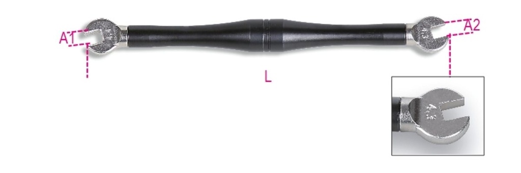 Chiave tiraraggi doppia per Shimano® Beta 3962SH