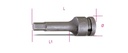 Chiavi a bussola Macchina maschio esagonale con quadro femmina 3/4" fosfatate Beta 728ME 12