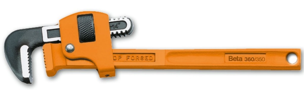 Giratubi modello stillson in acciaio forgiato Beta 360 900