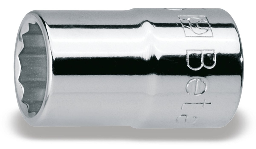 Chiavi a bussola a mano con attacco quadro femmina 1/2" bocca poligonale, cromate Beta 920B 19