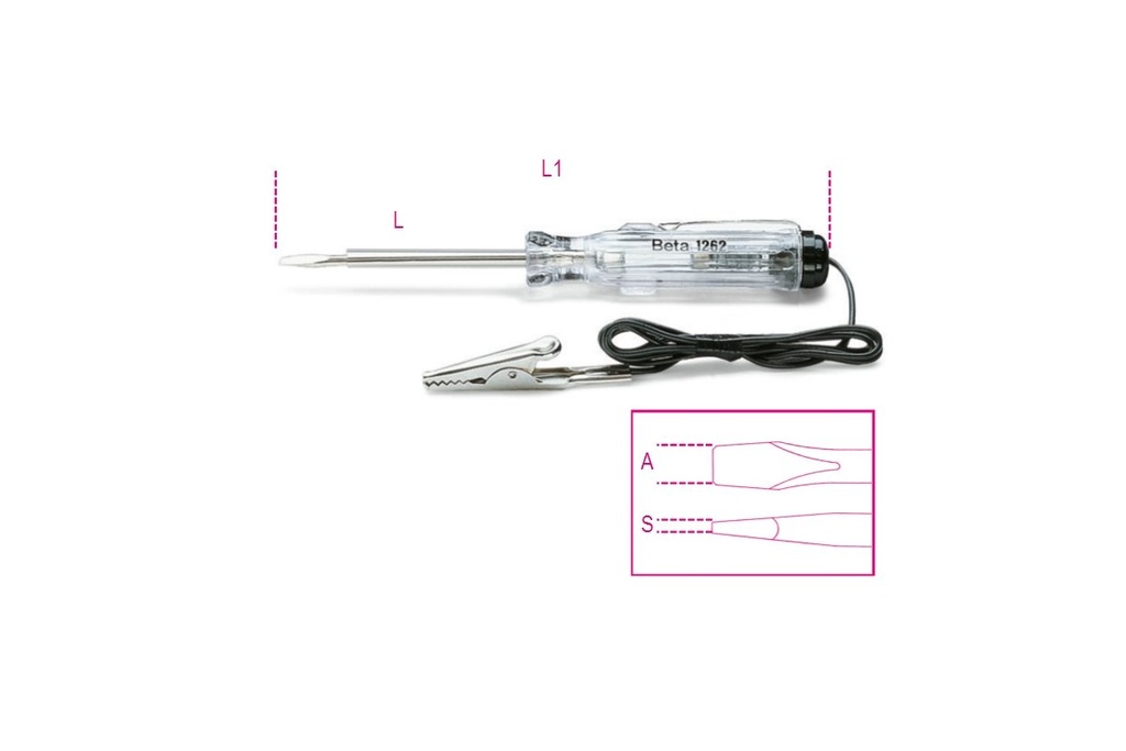 Giravite provacircuito 6÷24V Beta 1254