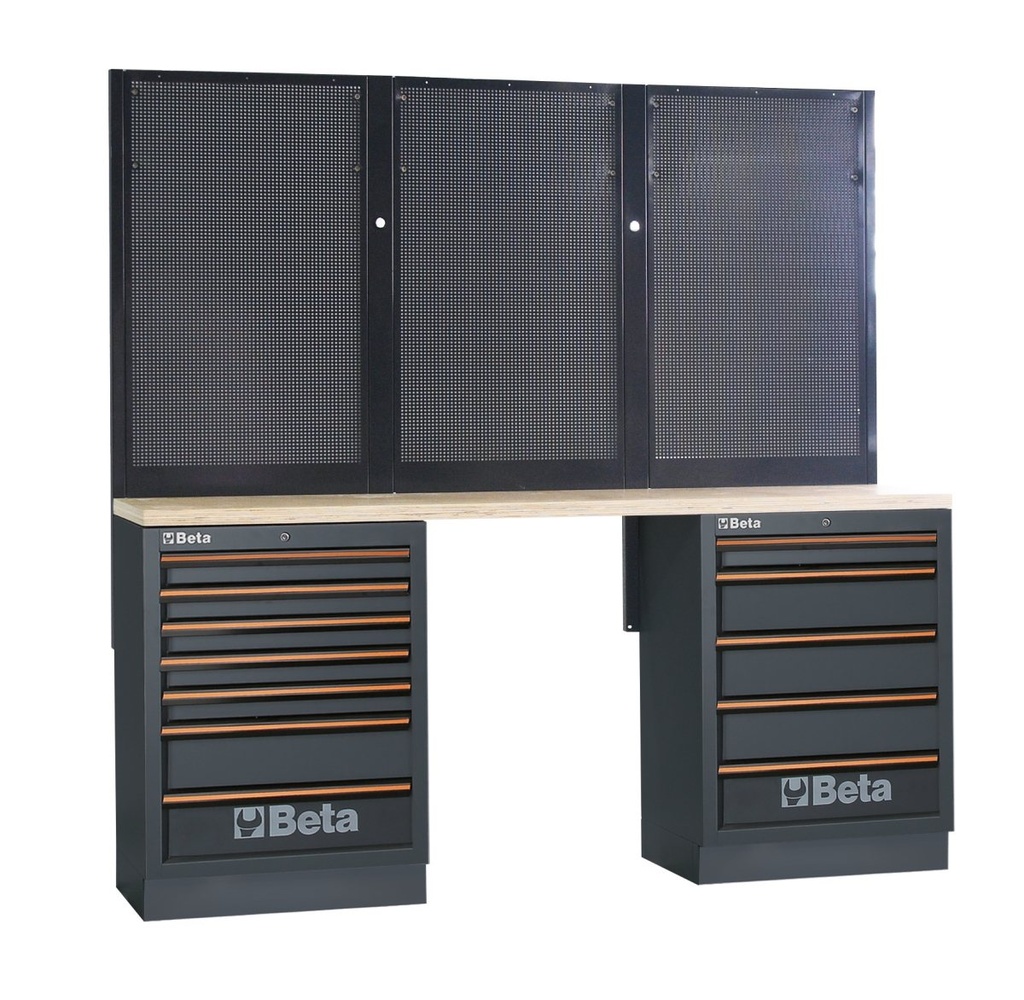 Combinazione banchi arredo officina C45PRO 2.0 Beta C45PRO 2.0 BPW-2,0