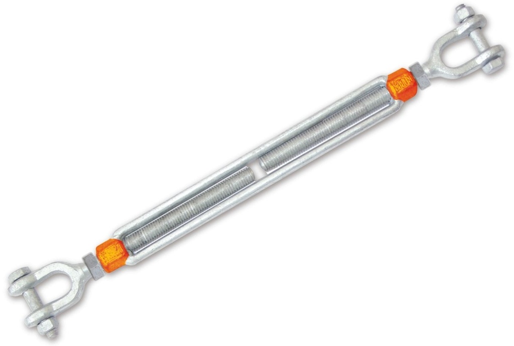 Tenditore a due forcelle ad alta resistenza zincato a caldo Beta 8109 3/4X9