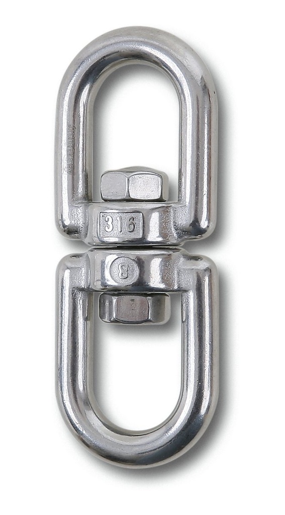 Girelli a due occhi inox AISI 316 Beta 8272 13