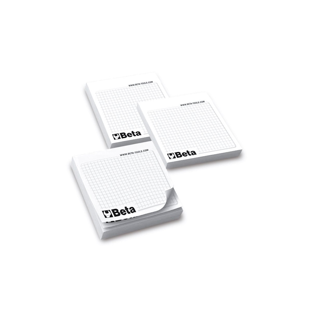 Set di 10 blocchetti per appunti con fogli adesivi Beta 9588S/10PI