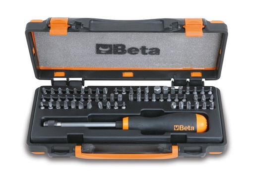 Beta 861/C61P – 61 inserti per avvitatori e 1 portainserti magnetico a sgancio rapido (art. 861LP, 861PE, 861PH, 861PZ, 861TX, 861RTX, 861TRW, 861TQS, 861SP, 851SR)