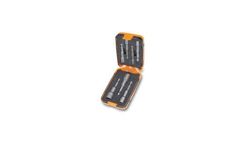 Beta 862F/A7 – Serie di 7 inserti per avvitatori chiavi a bussola esagonale magnetici