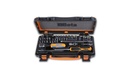 Beta 900/C11Z – Assortimento di 11 chiavi a bussola a mano esagonali, 20 inserti per avvitatori e 8 accessori in cassetta di lamiera