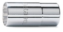 Beta 910BL – Chiavi a bussola a mano con attacco quadro femmina 3/8", tipo lungo bocca poligonale, cromate