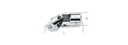 Beta 910/25 – Snodo a mano con attacchi quadri maschio e femmina 3/8" cromato
