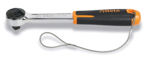 Beta 910HS/55 – Cricchetto reversibile con attacco quadro maschio 3/8" con sistema anticaduta H-SAFE