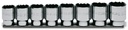 Beta 920B/SB8 – Serie di 8 chiavi a bussola a mano bocca poligonale (art. 920B) su supporto