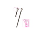 Beta 920BP – Chiavi a bussola a mano maschio esagonale con estremità sferica con quadro femmina 1/2" cromate - inserti bruniti