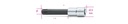 Beta 920ES – Chiavi a bussola a mano maschio per viti con impronta esascanalata con attacco quadro femmina 1/2" cromate - inserti bruniti