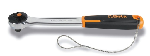 Beta 920HS/55LC – Cricchetto reversibile con attacco quadro maschio 1/2" con sistema anticaduta H-SAFE