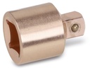 Beta 926BA/15 – Raccordo con attacco quadro femmina 3/4" e maschio 1/2" antiscintilla