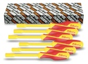 Beta 943MQ/S – Serie di 6 chiavi a bussola esagonale con impugnatura (art. 943MQ)